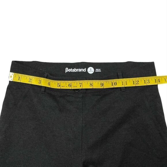 Betabrand Dress Yoga Pant Straight Leg Gray SP - Picture 6 of 8